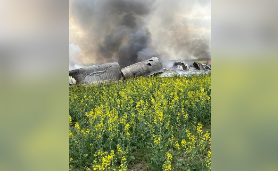 У Росії впав військовий літак Ту-22М3: бив вночі ракетами по Україні